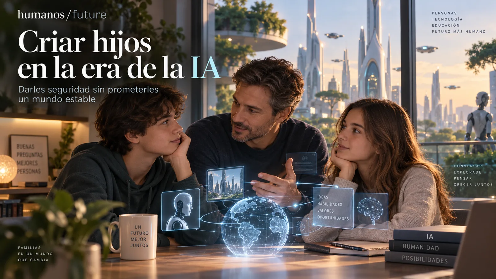 Criar hijos en la era de la IA